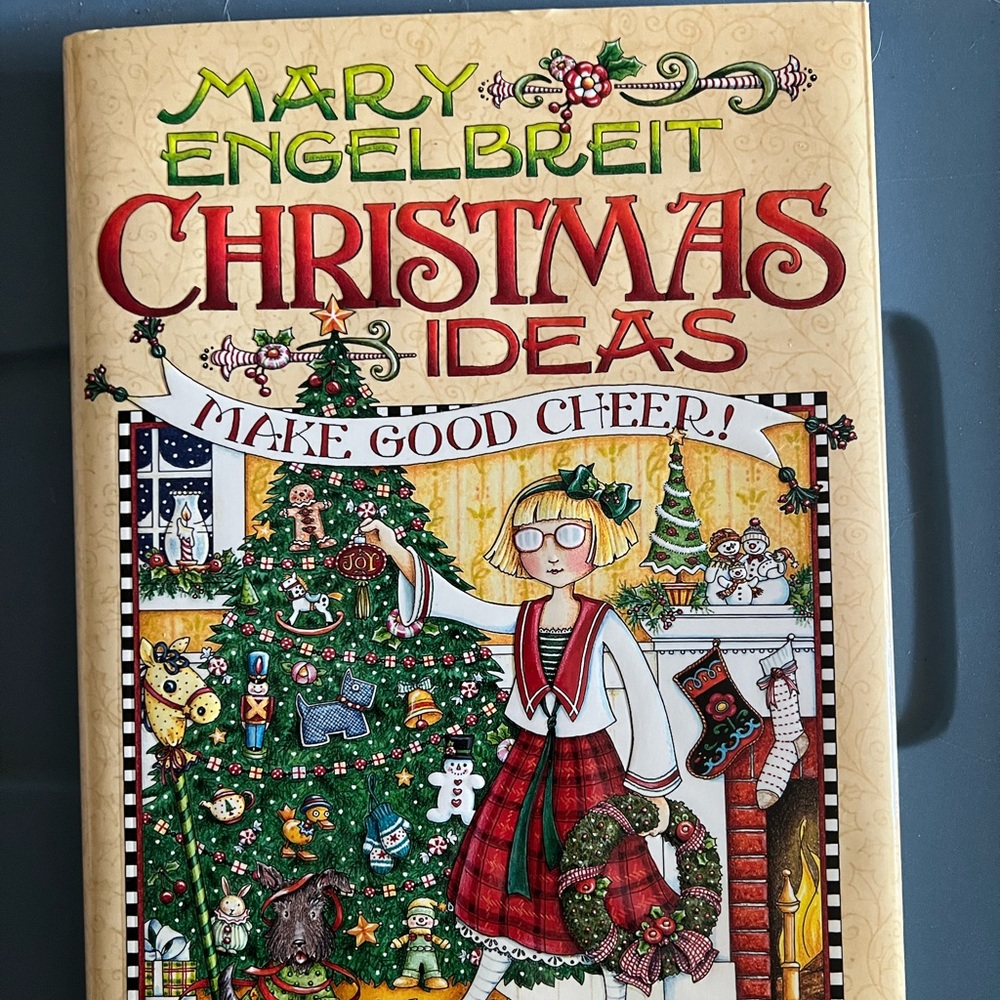 Mary Engelbreit "Christmas Ideas: Make Good Cheer" Coffee Table Book